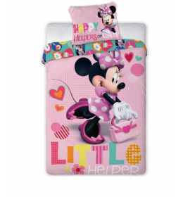 Posteljina za decu Minnie Mouse - Little Helper 160x200+70x80cm
