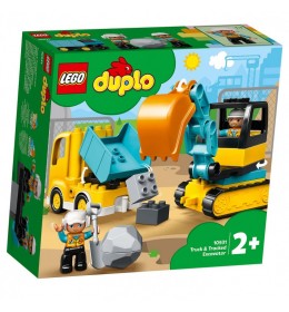 Kamion i bager Lego Duplo Town