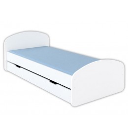 Krevet sa fiokom 180x90 Luna bela 