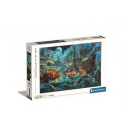 Puzzle 6000 hqc pirates Clementoni  