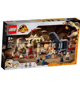 Bekstvo dinosaurusa T-reksa i atrociraptora Lego Jurassic World