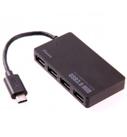 USB 3.0 HUB 4-PORT kabl 13cm