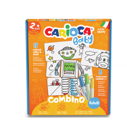 Flomaster set Carioca Combino Robots Baby 1/8 