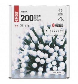 Emos LED svetlosni lanac cherry 200 LED 20m MTG-D5AC07