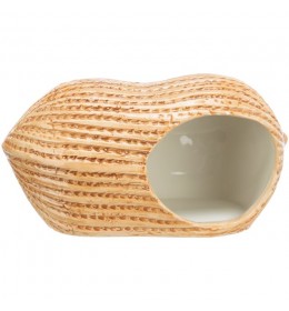 Keramička kućica u obliku kikirikija 17x8x8cm