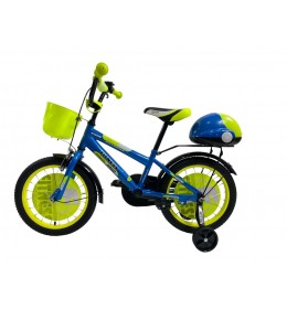 Dečija bicikla 16" Fitness plavo-zelena(SM-16002)