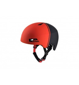 Kaciga-alpina hackney crna-crvena 51-56