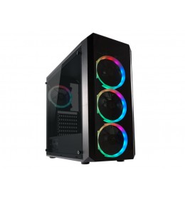 Kućište LC POWER 703B-ON Midi-Tower ATX/Micro-ATX/Mini-ITX/bez napajanja/crna