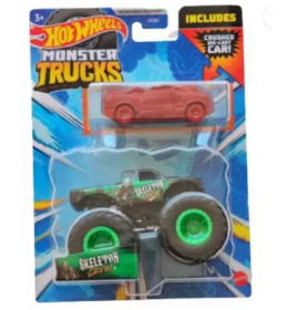 HotWheels Die Cast Monster Trucks  1:64 zeleni