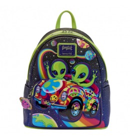 Lisa Frank Cosmic Alien Ride Mini Backpack 060441