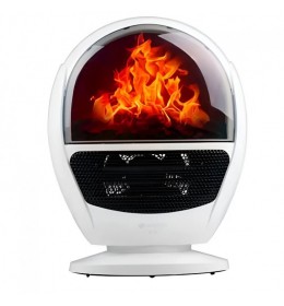 Mini keramička grejlica sa efektom kamina bela 1500W RAF R.1600 