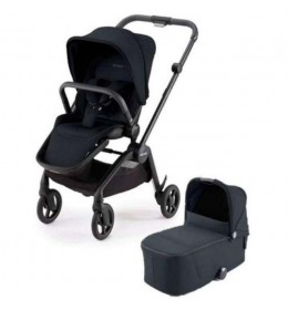 Kolica za bebe Recaro Duo sistem sadena, Night black