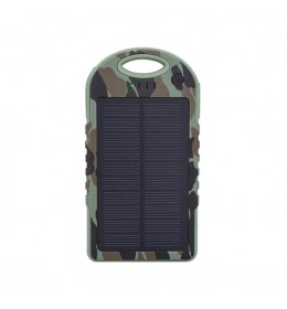 PowerBank baterija/punjač 6000 mAh solarni Military