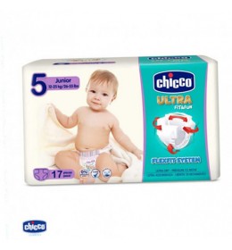 Pelene za bebe Chicco ULTRA Junior 17X10 12-25kg,17kom