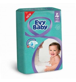 Pelene za bebe Evy baby Twinpack 4 Maxi, 40kom