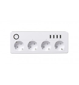 Voltaic Smart Power Strip V2 4 EU Plugs + 4 USB Plugs 3680W 16A