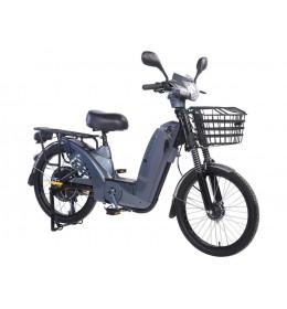 Električni bicikl 22" GLX-A-3 250W 48V/12Ah siva