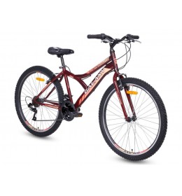 Bicikl CASPER 260 26"/18 bordo/roza 650203