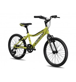 Bicikl GALAXY FESTINA 20"/6 žuta/crna MAT  650007