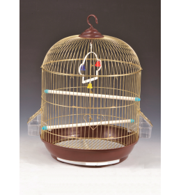 Kavez za ptice zlatni W301-G (okrugli)  