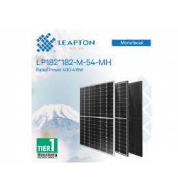 Leapton energy solarni panel LP182*182-M-54-MH 410W monofacial (LP182M54MH-MF)  