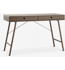 Radni sto Lond 48x120 2 fioke tamni hrast boja