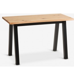Radni sto Skodnele 60x120 natur hrast/crna