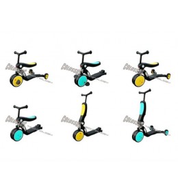Dečiji trotinet, tricikl i guralica 6u1 CSS-26Q