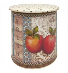 Metalna kutija za keks apples