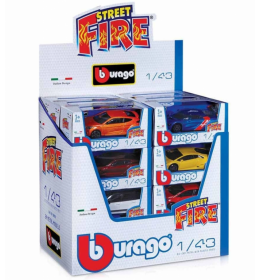 Auto Burago Street Fire u Razmeri 1:43