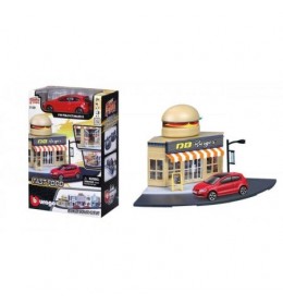 Burago Street Fire Set 1:43