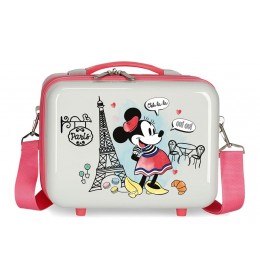 Beauty case ABS Minnie around the world Paris