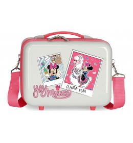 Beauty case ABS Minnie around the world lama fun