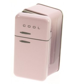 Metalna kutija Retro L 13x6,7x5 cm roze 