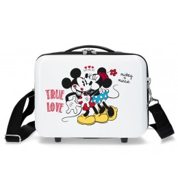 Beauty case ABS Minnie & Mickey true love