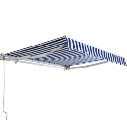 Tenda zidna 2,95x2m belo/plava