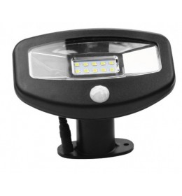 Solarni led reflektor sa pir senzorom 1W LRFS-15S010-W/BK