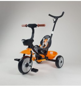 Dečiji tricikl sa ručicom za guranje model 429 Narandžasti