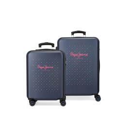 PEPE JEANS ABS Set kofera 2/1 teget 