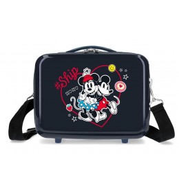 Beauty case ABS Minnie & Mickey always be kind teget