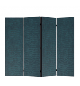Paravan croco blue 4 krila 200x175cm