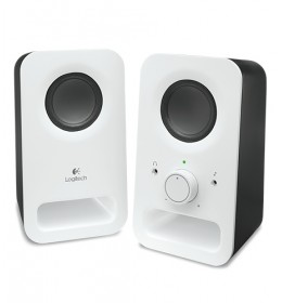 Logitech Z150 Multimedia Speakers, 2.0 System, White