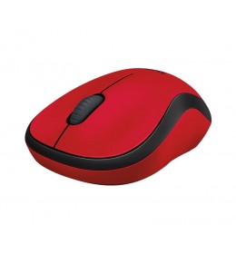 Logitech M220 Silent Mouse for Wireless, Noiseless Productivity, Red