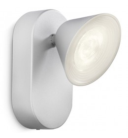 Zidna lampa Tweed spot aluminijum 1x3W Philips 53280/48/16