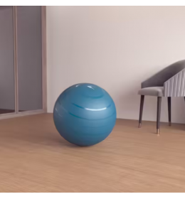 Lopta za pilates veličine S (55cm) plava 