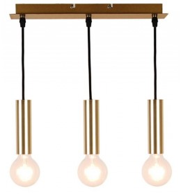 Dallas Viseća Lampa Zlatna 2 3x40W E27