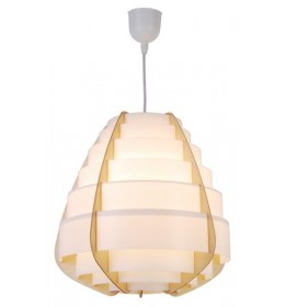Nagoja Viseća Lampa Bež 1x40W E27