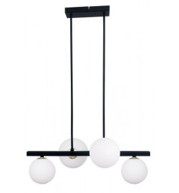 Kama Viseća Lampa Crno Zlatna 4x28W G9