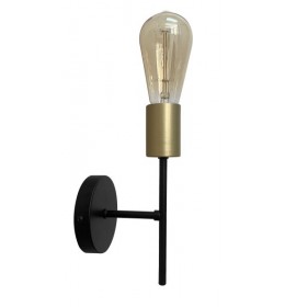 Crespilo Zidna Lampa Crna 1x40 E27