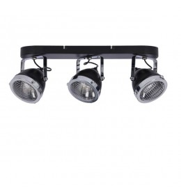 Crazy Plafonska Lampa Crna 3x15W GU10